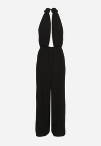 Born2be - Czarny Kombinezon o Taliowanym Kroju Bez Rękawów Rivassina. Kolor: czarny. Długość rękawa: bez rękawów. Długość: długie #6