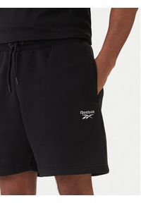 Reebok Komplet t-shirt i spodenki Baz RK25609CCM Czarny Regular Fit. Kolor: czarny. Materiał: syntetyk, bawełna #5