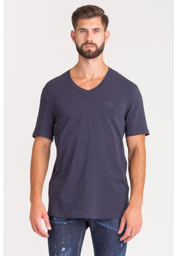 T-shirt Armani Exchange z nadrukiem