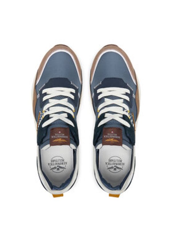 Aeronautica Militare Sneakersy 251SC286CT3543 Kolorowy. Materiał: zamsz, skóra. Wzór: kolorowy