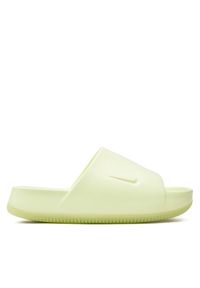 Nike Klapki Calm Slide DX4816 702 Zielony. Kolor: zielony. Materiał: syntetyk #1