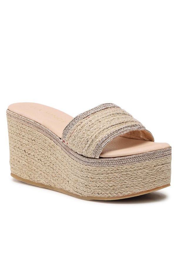 Espadryle Eva Minge. Kolor: beżowy
