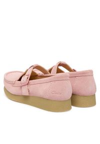Clarks Półbuty WallabeeEVOBar 26184614 Różowy. Kolor: różowy. Materiał: skóra, zamsz #4