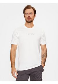 C.P. Company T-Shirt 15CMTS243A006586W Biały Regular Fit. Kolor: biały. Materiał: bawełna