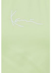 Karl Kani top damski kolor zielony. Kolor: zielony. Materiał: tkanina. Wzór: aplikacja #4