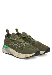Premiata Sneakersy Moerun0.1 Var 8259 Zielony. Kolor: zielony. Materiał: skóra, zamsz #2