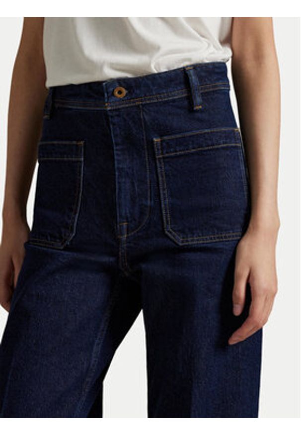 Polo Ralph Lauren Jeansy 211977962001 Granatowy Bootcut Fit. Kolor: niebieski