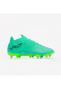 KIPSTA - Buty piłkarskie Kipsta Viralto III 3d Air Mesh SG. Kolor: zielony. Materiał: mesh. Szerokość cholewki: normalna. Sport: piłka nożna