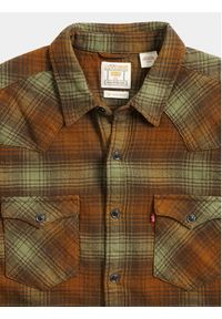 Levi's® Koszula Barstow Western 85744-0052 Brązowy Standard Fit. Kolor: brązowy. Materiał: bawełna #4