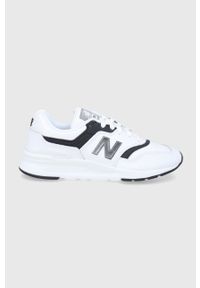 New Balance Buty CW997HSS kolor biały na płaskiej podeszwie. Nosek buta: okrągły. Zapięcie: sznurówki. Kolor: biały. Materiał: guma. Obcas: na płaskiej podeszwie