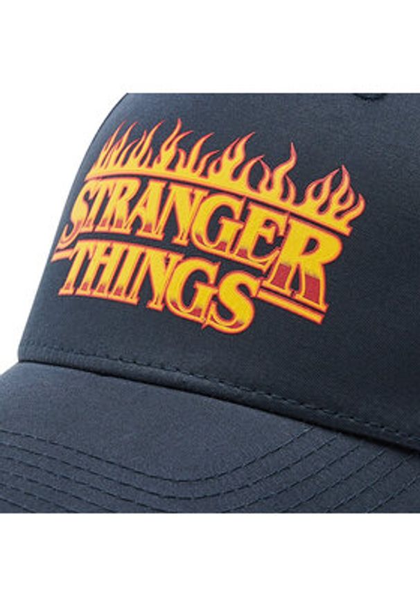 Champion Czapka z daszkiem Stranger Things 805711 KK001 Czarny. Kolor: czarny. Materiał: materiał