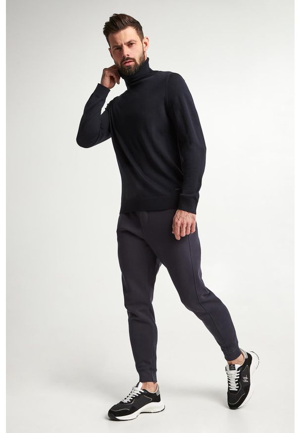 Golf męski wełniany Donte JOOP!. Typ kołnierza: golf. Materiał: wełna