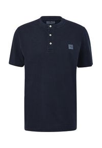 s.Oliver T-Shirt 2133166 Granatowy Regular Fit. Kolor: niebieski. Materiał: bawełna