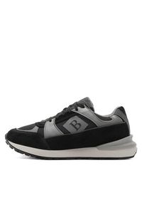 Badura Sneakersy GRAFTON-23 MB Czarny. Kolor: czarny. Materiał: zamsz, skóra #5