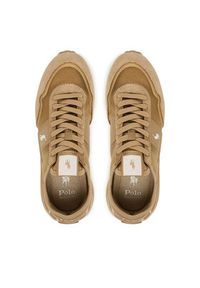 Polo Ralph Lauren Sneakersy 804P04916002 Brązowy. Kolor: brązowy. Materiał: zamsz, skóra #3