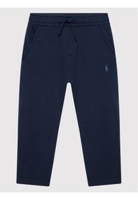 Polo Ralph Lauren Spodnie dresowe 322870932001 Granatowy Regular Fit. Kolor: niebieski. Materiał: bawełna #1
