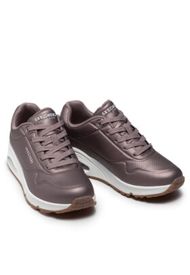 skechers - Skechers Sneakersy Uno Rose Bold 73691PEW Różowy. Kolor: różowy. Materiał: materiał