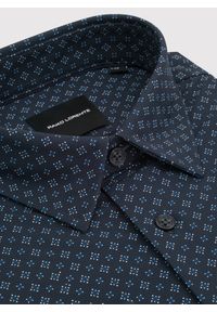 Pako Lorente - PAKO LORENTE – Koszula męska we wzór geometryczny. Materiał: elastan, nylon. Długość rękawa: długi rękaw. Długość: długie. Wzór: geometria. Sezon: wiosna #8