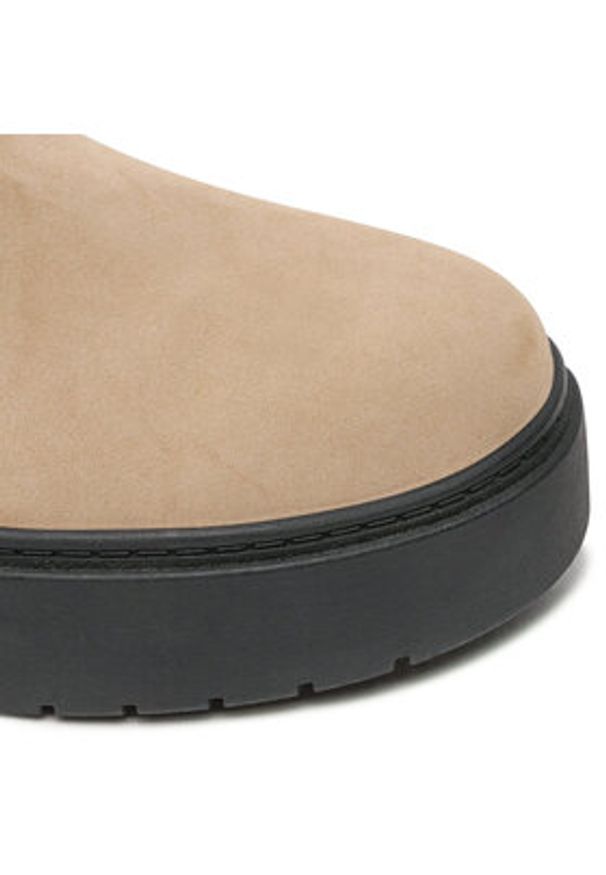 Jenny Fairy Sztyblety WS5895-01 Beżowy. Kolor: beżowy. Materiał: skóra