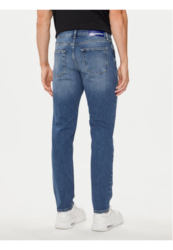 Karl Lagerfeld Jeans Jeansy 245D1104 Niebieski Slim Fit. Kolor: niebieski