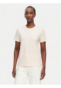 Calvin Klein Jeans T-Shirt Monogram LV047B224G Różowy jasny Regular Fit. Kolor: różowy. Materiał: bawełna #1