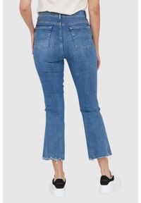 7 FOR ALL MANKIND Jasnoniebieskie jeansy damskie HW Slim Kick, Rozmiar 27. Kolor: niebieski