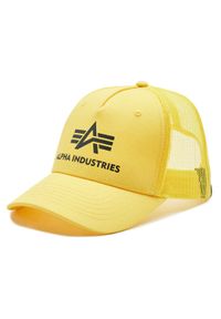 Alpha Industries Czapka z daszkiem Basic 186902 Żółty. Kolor: żółty. Materiał: materiał, bawełna