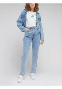 Lee Jeansy Elasticated Carol L34THLB11 112330490 Niebieski Regular Fit. Kolor: niebieski