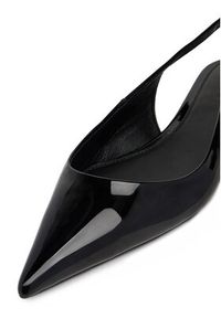 Gino Rossi - GINO ROSSI Baleriny VICI-V1895-105-2 Czarny. Kolor: czarny. Materiał: skóra, lakier #4