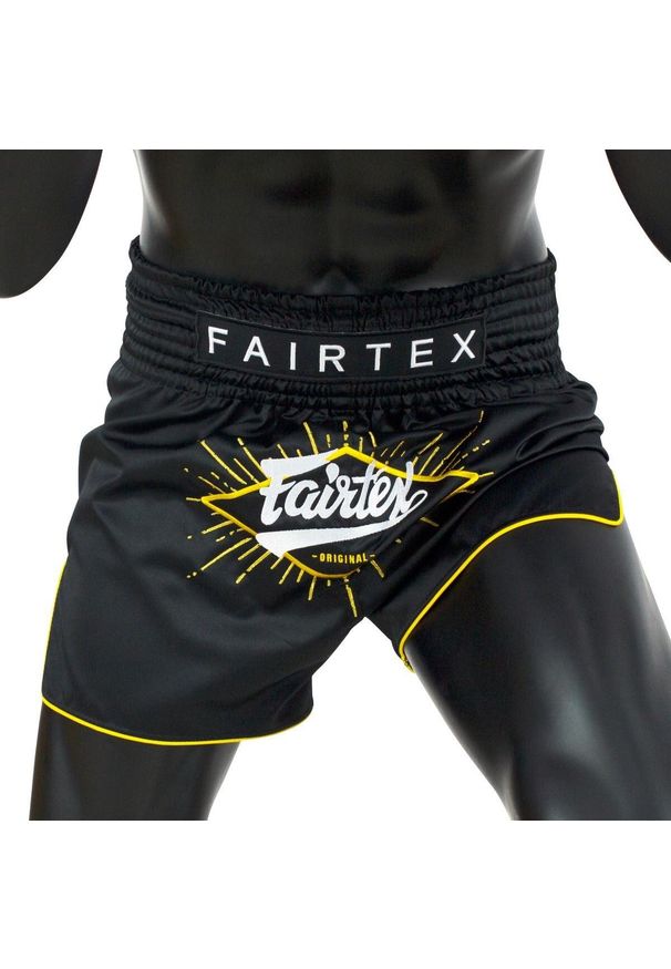 FAIRTEX - Fairtex Spodenki Muay Thai BS1903 Focus. Kolor: czarny