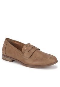 Jenny Fairy Mokasyny WS10002-04 Beżowy. Kolor: beżowy. Materiał: skóra #4