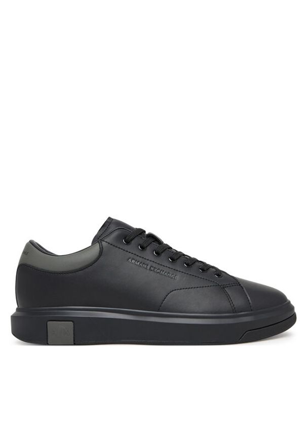 Armani Exchange Sneakersy XUX123 XV534 MZ262 Czarny. Kolor: czarny. Materiał: skóra