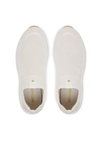 MICHAEL Michael Kors Sneakersy Sami 43S5SMFS1D Écru. Materiał: materiał