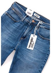 Wrangler - WRANGLER HIGH RISE SKINNY PIXI BLUE W27HFS17R. Stan: podwyższony #4