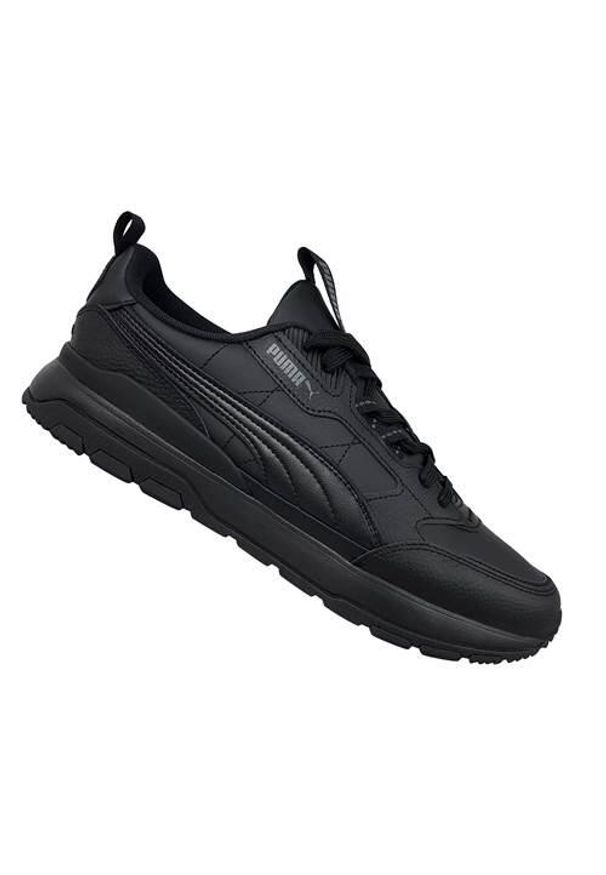 Buty do chodzenia męskie Puma R78 Trek. Zapięcie: sznurówki. Kolor: czarny. Materiał: guma, materiał, syntetyk, tkanina. Szerokość cholewki: normalna. Sport: turystyka piesza
