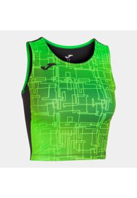 Tank top do biegania damski Joma Elite VIII. Kolor: zielony, czarny, wielokolorowy. Sport: bieganie #1