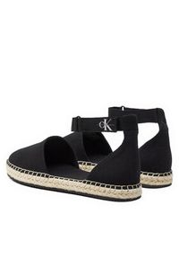 Calvin Klein Jeans Espadryle Ankle Espadrille Btw YW0YW01027 Czarny. Kolor: czarny. Materiał: materiał #5