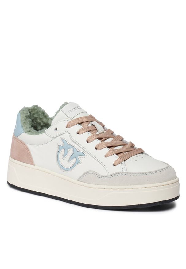 Pinko Sneakersy Bondy 2.0 Sneaker Al 23-24 BLKS1 101681 A13S Biały. Kolor: biały. Materiał: skóra