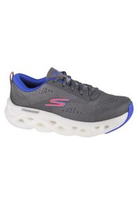 skechers - Buty do biegania damskie, Skechers Go Run Swirl Tech. Kolor: szary. Sport: bieganie