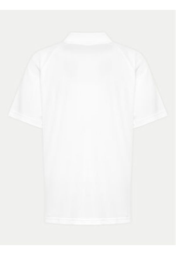 Lacoste Polo DH3201 Biały Regular Fit. Typ kołnierza: polo. Kolor: biały. Materiał: syntetyk
