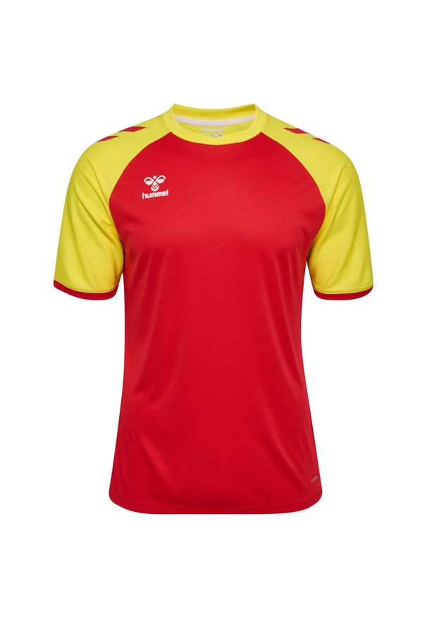 Koszulka dla dzieci Hummel League. Kolor: czerwony. Sport: piłka nożna