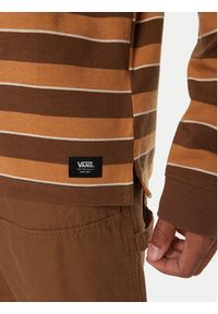 Vans Longsleeve Awbrey II VN0A4RRQ Brązowy Regular Fit. Kolor: brązowy. Materiał: bawełna. Długość rękawa: długi rękaw #5