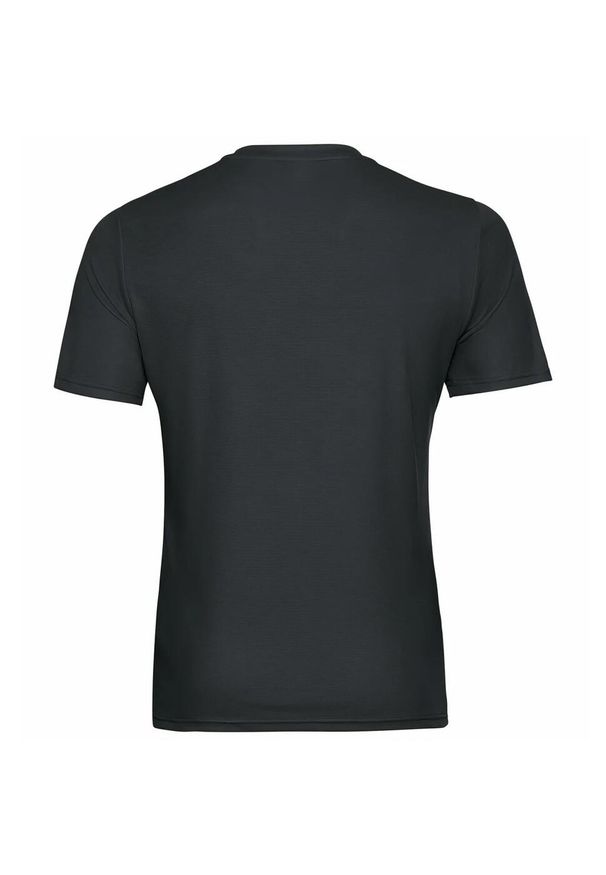 Koszulka z krótkim rękawem trekkingowa męska Odlo T-shirt F-DRY. Kolor: wielokolorowy, czarny, szary. Długość rękawa: krótki rękaw. Długość: krótkie