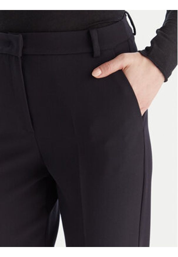 Marella Spodnie materiałowe Eresia 2525136062 Granatowy Regular Fit. Kolor: niebieski. Materiał: syntetyk