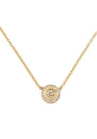 Guess Naszyjnik JUBN05 446JW Złoty. Materiał: metalowe. Kolor: złoty