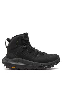 HOKA - Hoka Trekkingi Kaha 2 Gtx GORE-TEX 1123155 Czarny. Kolor: czarny. Materiał: skóra, nubuk. Technologia: Gore-Tex. Sport: turystyka piesza