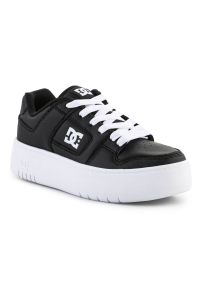 Buty DC Shoes Manteca 4 Platform W ADJS100156-BKW czarne. Okazja: na co dzień. Kolor: czarny. Materiał: materiał, syntetyk, skóra. Szerokość cholewki: normalna. Obcas: na platformie. Sport: skateboard #6