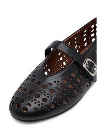 Badura Baleriny ELAN-SLT24067P-55 Czarny. Kolor: czarny. Materiał: skóra #5