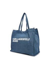 Karl Lagerfeld Jeans Torebka A3W50069 Niebieski. Kolor: niebieski #3
