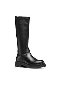 Geox Kozaki D Iridea D56HRF 0KB43 C9999 Czarny. Kolor: czarny. Materiał: skóra #8